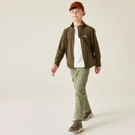 Bluzy dla chłopców - Regatta Polar dziecięcy rozsuwany King II Zielony, Rozmiar: 158 cm - miniaturka - grafika 1