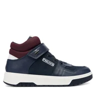 Buty dla chłopców - Sneakersy Primigi GORE-TEX 8888200 D Granatowy - miniaturka - grafika 1