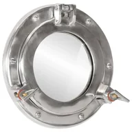 Lustra - vidaXL Lustro wiszące w kształcie bulaja, Ø23 cm, aluminium i szkło - miniaturka - grafika 1