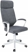 Fotele i krzesła biurowe - Elior Szary nowoczesny fotel obrotowy do biurka L8-K51 - miniaturka - grafika 1