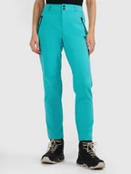 Spodnie męskie - SPODNIE TREKKINGOWE DAMSKIE 4F SOFTSHELL Z MEMBRANĄ TFTRF0988 AW25 M - miniaturka - grafika 1