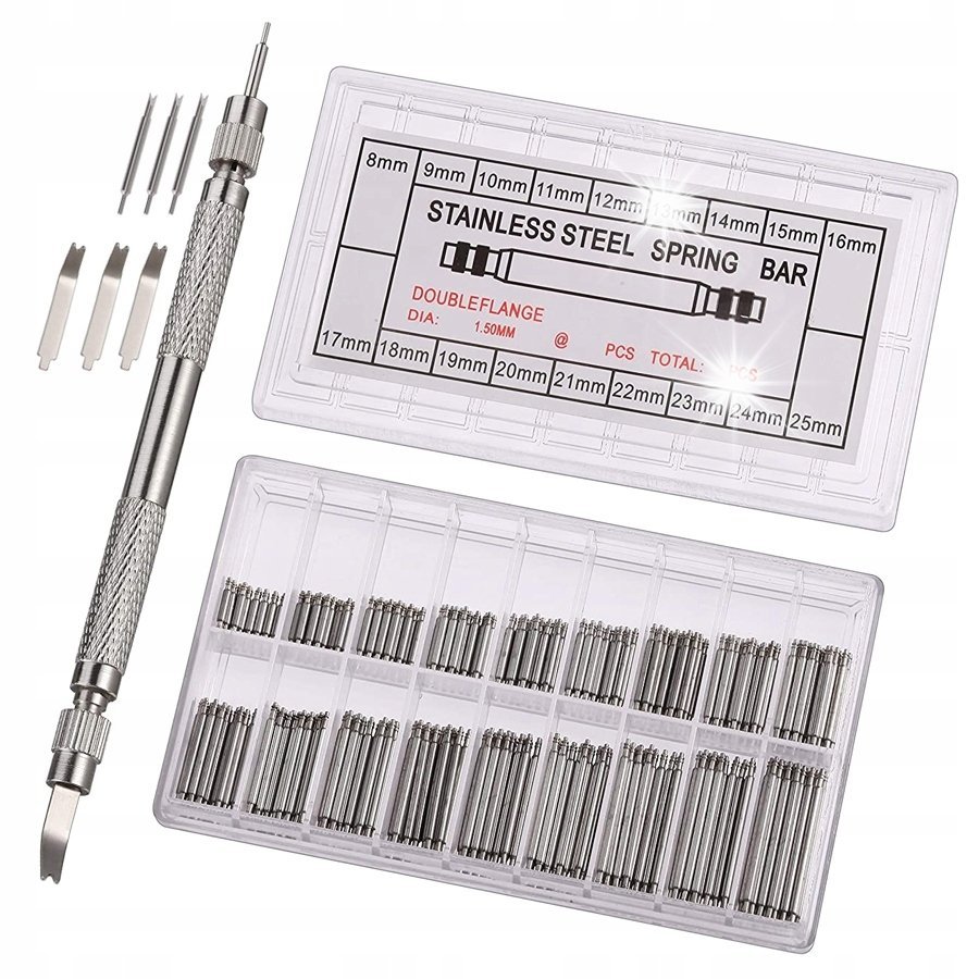 TELESKOP DO WYMIANY PASKA ZEGARKA ZESTAW TELESKOPÓW TELESKOPY DO ZEGARKÓW