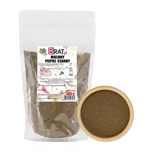 Pieprz czarny mielony 500g - Pieprz - miniaturka - grafika 1