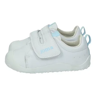 Joma TEDYBS2505V dziecięce kapcie Teddy Baby, kolor biały i niebieski, przyjazne dla dzieci antybakteryjne wkładki buty dziecięce, Biały, niebieski, 25 EU - Buty dla dziewczynek - miniaturka - grafika 1