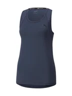 Koszulki sportowe damskie - Puma Top sportowy "Train Favorite Tank" w kolorze granatowym - miniaturka - grafika 1