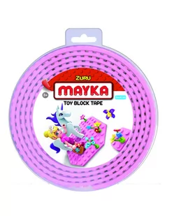 Epee Mayka, Klockomania, klocki Taśma poczwórna, 2 metry, różowy - Klocki - miniaturka - grafika 1