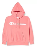 Bluzy damskie - Champion Damska bluza z kapturem American Classics, Różowy intensywny, XXL - miniaturka - grafika 1