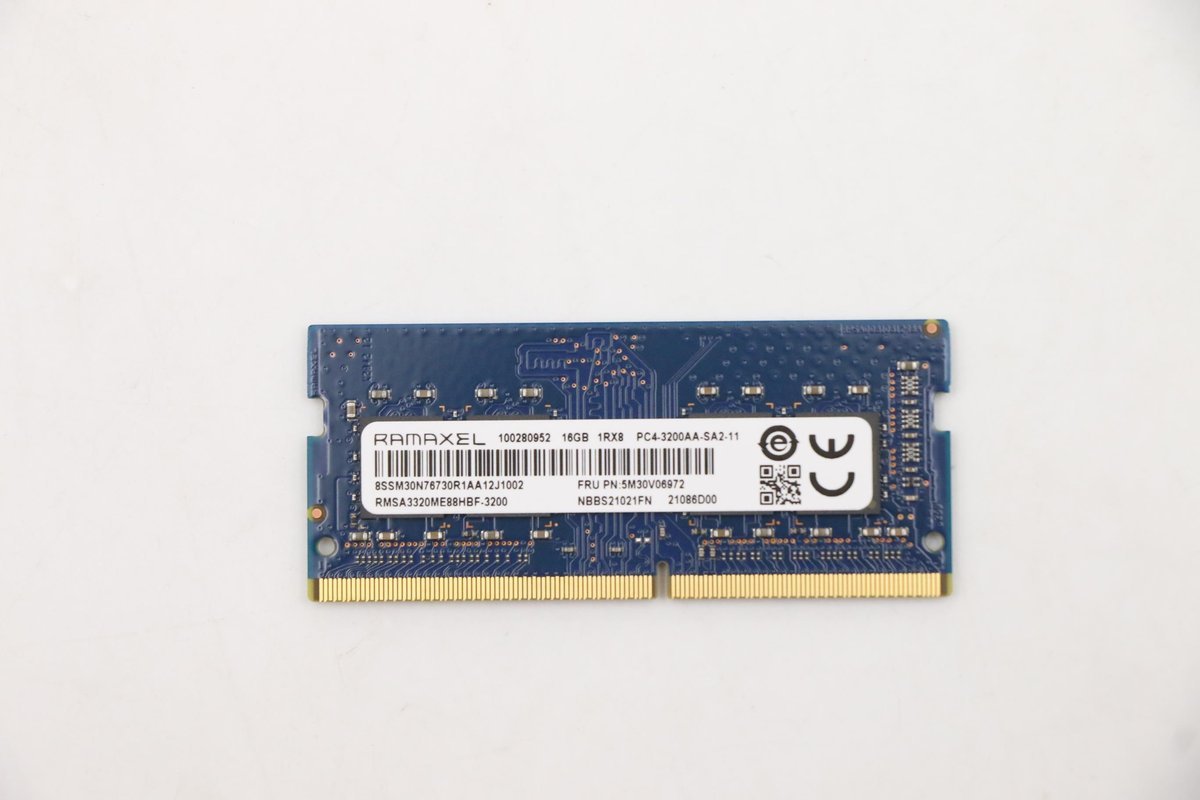 Lenovo Sodimm 16Gb,Ddr4,3200,Ramaxel, 5M30V06972