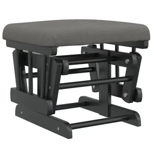 Fotel pływający z podnóżkiem, ciemnoszary, obity tkaniną Lumarko - Fotele - miniaturka - grafika 8