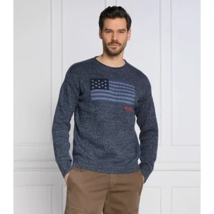 POLO RALPH LAUREN Sweter | Regular Fit - Swetry męskie - miniaturka - grafika 1