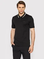 Koszulki męskie - Boss Polo Panrose 38 50469360 Czarny Slim Fit - miniaturka - grafika 1