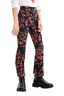 Legginsy - Desigual Legginsy Beth, M, czarne 2000, czarny, 8 Lata - miniaturka - grafika 1