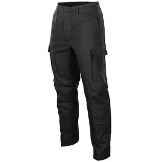 Spodnie męskie - Mil-Tec BW Moleskin spodnie z podszewką termiczną oliwkowe, czarny, 50 - grafika 1
