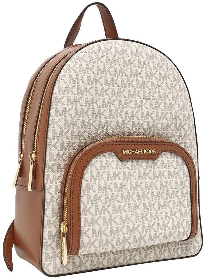 MICHAEL KORS plecak damski brązowy mały miejski wizytowy elegancki