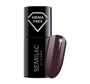 Semilac Lakier Hybrydowy 412 Earth Brown 7ml - Lakiery hybrydowe - miniaturka - grafika 1