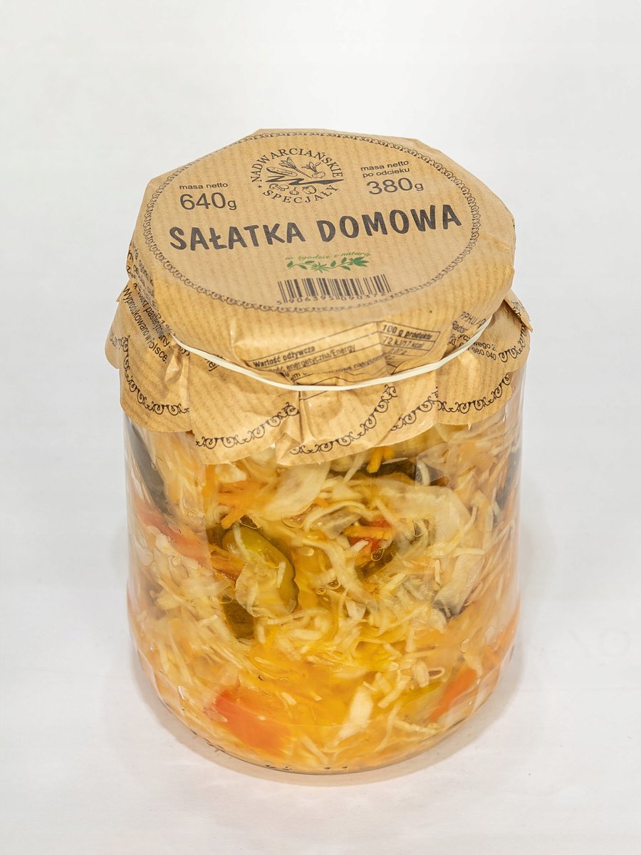 sałatka domowa 640g Nadwarciańskie Specjały