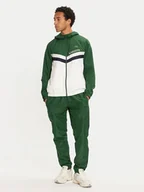 Dresy męskie - Lacoste Dres WH4241 Zielony Regular Fit - miniaturka - grafika 1