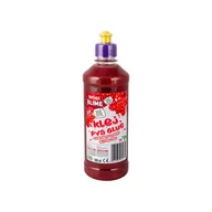 Przybory szkolne - Tuban Klej brokatowy PVA 500 ml czerwony - miniaturka - grafika 1