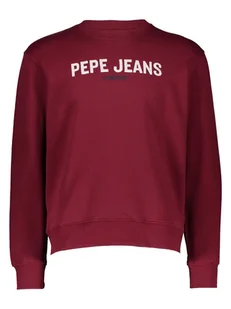 Pepe Jeans Bluza w kolorze bordowym - Bluzy męskie - miniaturka - grafika 1