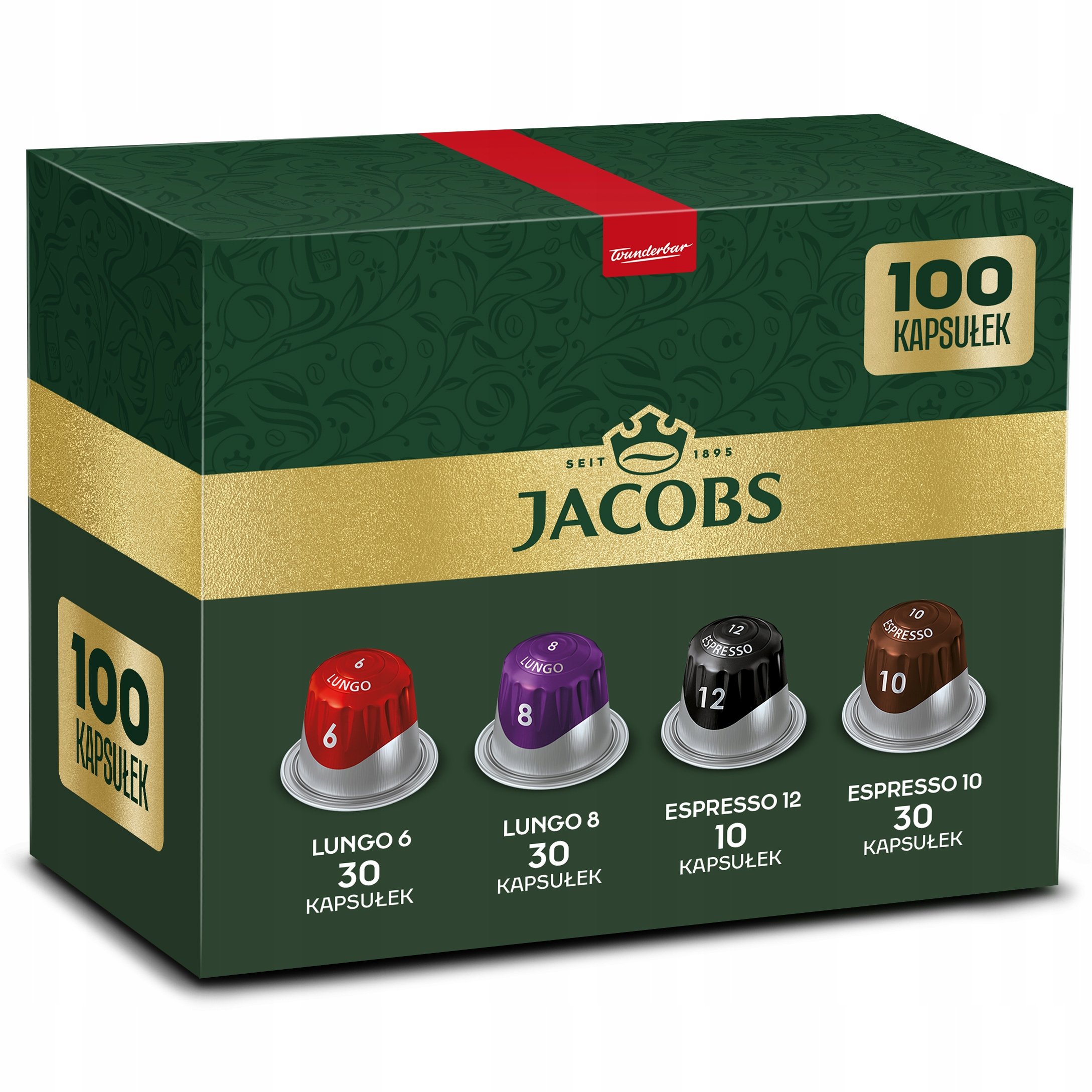 Kapsułki Jacobs mix do Nespresso(r)* 100 kaw 90+10 Gratis!