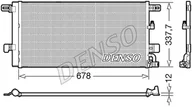 Chłodnice - CHŁODNICA KLIMATYZACJI DENSO DCN02001 8W0816421 AUDI - miniaturka - grafika 1