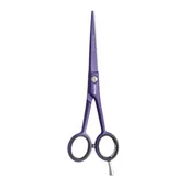 Nożyczki fryzjerskie - Jaguar Pastell Plus White Line Nożyczki viola fioletowe 5.5" - miniaturka - grafika 1