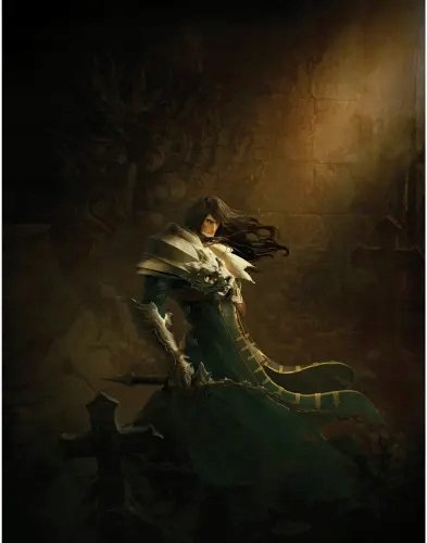 Plakat Anime Manga Castlevania CAS_030 A3 (custom)