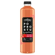 Soki i napoje niegazowane - Tymbark Po Prostu Napój Kompotowy Truskawka Aronia Jabłko 1,25 L - miniaturka - grafika 1