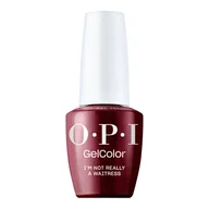 Lakiery hybrydowe - OPI Gel Color Intelli-Gel System, lakier hybrydowy, im not really waitress, 15ml - miniaturka - grafika 1