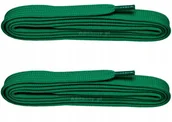 Akcesoria obuwnicze - Zielone BUTELKOWE Sznurowadła SZEROKIE 7 mm DO TRAMPEK 0,7 Sznurówki 120 cm - miniaturka - grafika 1