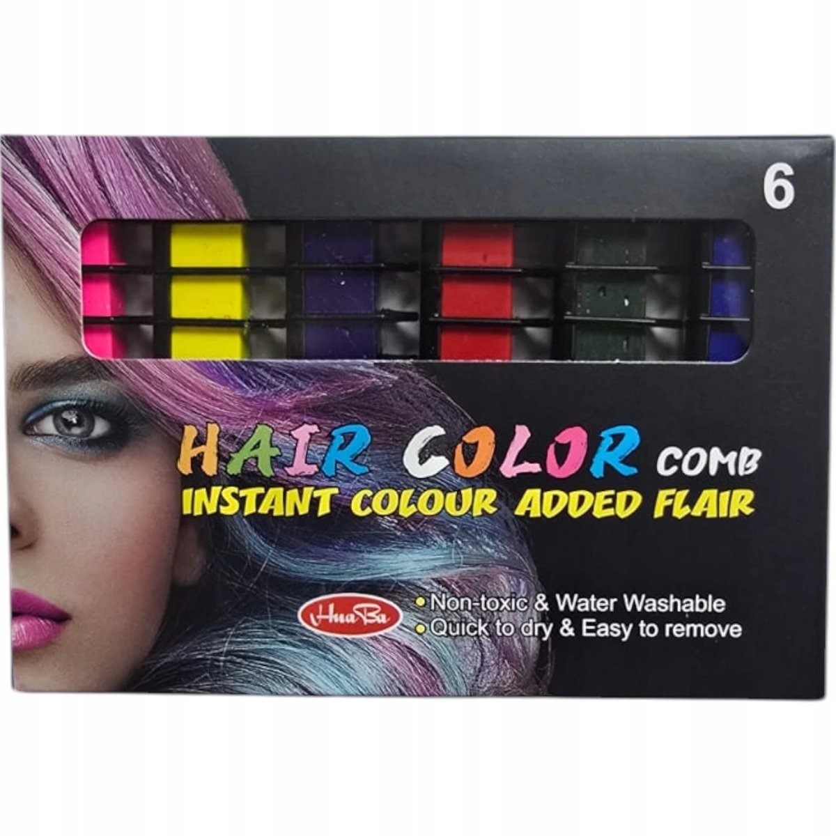 FARBY WODNE DO MALOWANIA TWARZY I CIAŁA 12 KOL FARBKI ZMYWALNE DLA DZIECI