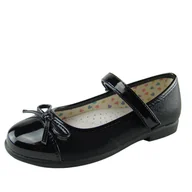 Buty dla dziewczynek - Balerinki dziewczęce Wojtyłko 23723C wkł.skóra - miniaturka - grafika 1
