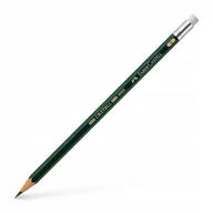 Ołówki - Faber-Castell OŁÓWEK CASTELL 9000/B Z GUMKĄ 119201 FC - miniaturka - grafika 1