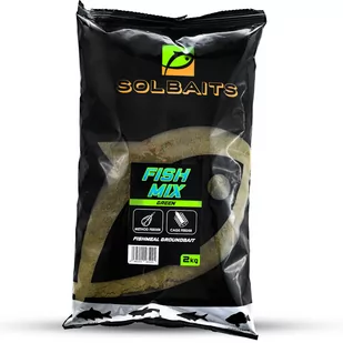 Zanęta Method Feeder Solbaits Fish Mix Green 2 kg - Zanęty - miniaturka - grafika 1