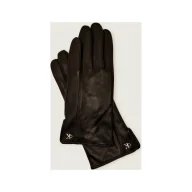 Rękawiczki - Calvin Klein Skórzane rękawiczki | z dodatkiem wełny - miniaturka - grafika 1