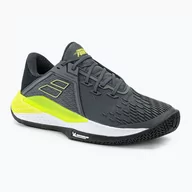 Buty sportowe męskie - Buty do tenisa męskie Babolat Propulse Fury 3 All Court grey/aero - miniaturka - grafika 1