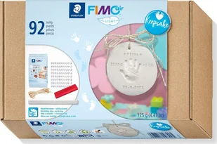 Staedtler Staedtler FIMOair Keepsake, Modeling clay, White, Adult, 92 pcs, 125 g, Box - Masy plastyczne - miniaturka - grafika 1