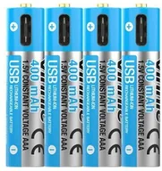 Baterie i akcesoria - Vinnic Rechargeable Akku AAA USB Type-C, 4pcs - miniaturka - grafika 1