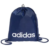 Plecaki worki - Worek na buty i odzież adidas Linear Gymsack IN6131 - GRANATOWY - miniaturka - grafika 1
