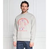 Bluzy męskie - Tommy Jeans Bluza TJM RLXD SPORT | Regular Fit - miniaturka - grafika 1