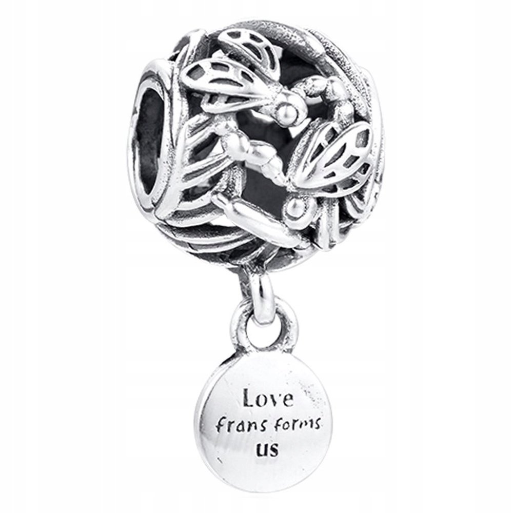 Charms Ważka Dragonfly Owad srebro 925