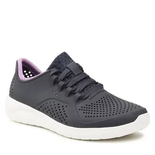 Półbuty damskie - Crocs Półbuty Literide Pacer W 205234 Navy/Orchid - grafika 1