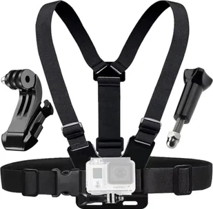 BRDRC SZELKI UCHWYT CHEST MOUNT DO GOPRO HERO 12 11 10 9 8 7 6 5 4 DJI POCKET HERO OSMO ACTION SJCAM SJ4000 - Akcesoria do drona - miniaturka - grafika 1