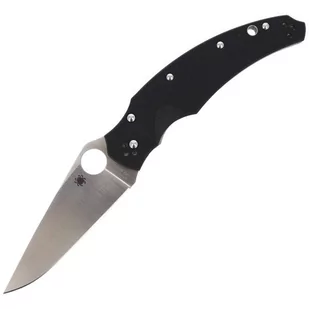 Spyderco - Nóż składany Opus Black G-10 Plain - C218GP - Noże - miniaturka - grafika 1