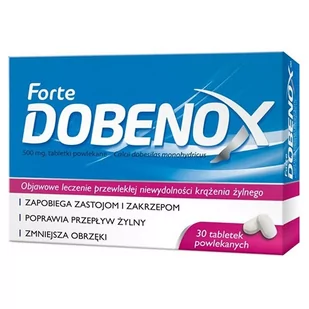 Dobenox Forte 500mg x30 tabletek - Serce i układ krążenia - miniaturka - grafika 1