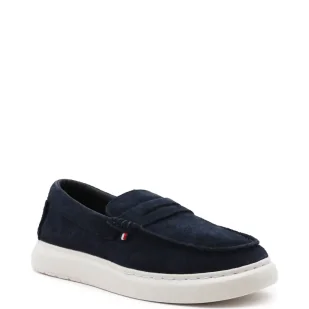 Tommy Hilfiger Skórzane mokasyny TOMMY HILFIGER HYBRID LOAFER - Mokasyny męskie - miniaturka - grafika 1