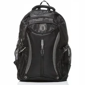 Plecaki - Plecak do Pracy Męski Czarny Duży A4 Sportowy Wodoodporny Bag Street 67C - Empik - miniaturka - grafika 1