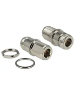 Adaptery i przejściówki - Delock SI.ADAPTER N JACK-> N JACK BECZKA (88803) - miniaturka - grafika 1
