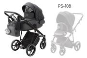 Wózki dziecięce - ADAMEX PORTO 2w1 PS-108 - miniaturka - grafika 1