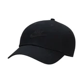 Czapki damskie - Czapka z daszkiem Nike Club czarna FB5368 010 - miniaturka - grafika 1